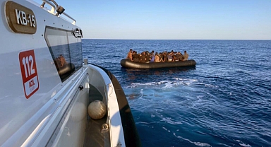 Muğla açıklarında düzensiz göçmen operasyonu