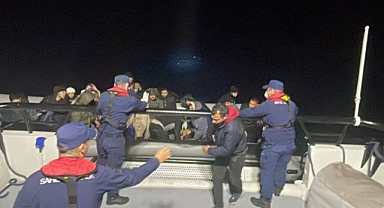 Muğla açıklarında düzensiz göçmen operasyonu