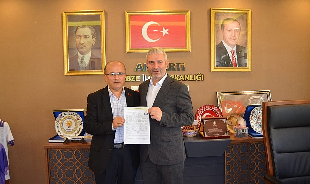 Mustafa Önal başvurusunu yaptı