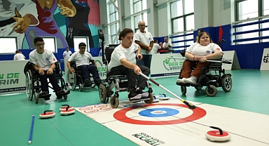 Özel sporculardan görkemli gösteri