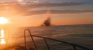 Yük gemisi Karadeniz'de mayına çarptı: 2 yaralı