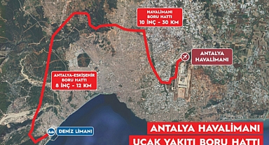 40 kilometrelik boru hattı ile yıllık 60 bin tanker trafikten çekilecek