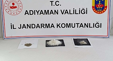 Adıyaman'da uyuşturucu madde ele geçirildi