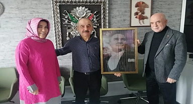 ALİ KEMAL AYDIN, BAH'I ZİYARET ETTİ