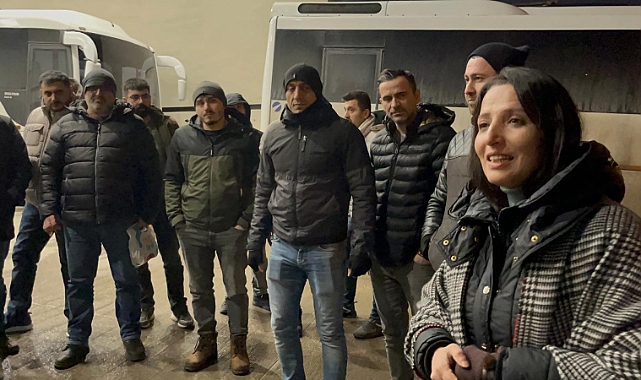 Arzu Erkan güne Pulver işçileriyle başladı