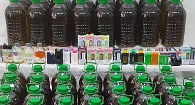 Aydın'da 11 ton sahte zeytinyağı ele geçirildi