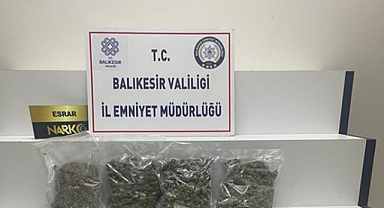 Balıkesir'de uyuşturucu operasyonu: 2 kilo 118 gram uyuşturucu ele geçirildi
