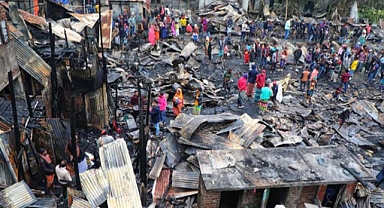 Bangladeş'te yangın: 2 kişi hayatını kaybetti, çok sayıda kişi yaralandı