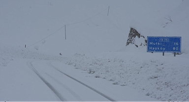 Bitlis ve Van'da 124 yerleşim birimi ulaşıma kapandı