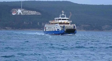 Çanakkale'de deniz ulaşımına fırtına engeli