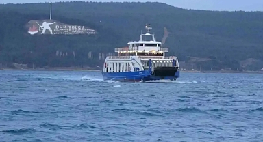 Çanakkale'de deniz ulaşımına fırtına engeli