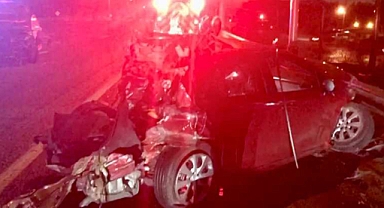 Dereye düşen otomobilde1 kişi hayatını kaybetti