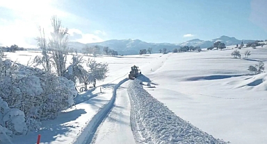 Doğu'da kar nedeniyle 979 köy yolu ulaşıma kapandı