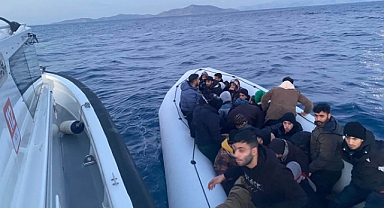 Ege Denizi'nde düzensiz göçmen hareketliliği