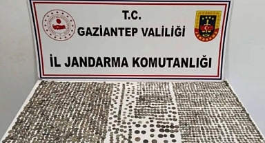 Gaziantep'te tarihi eser operasyonu: 2 gözaltı
