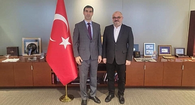 GTO Meclis Başkanı Oğuz Şerifalioğlu, ABD Chicago Başkonsolosu Engin Türesin’i ziyaret etti