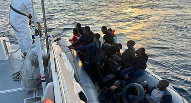 İzmir, Aydın ve Muğla açıklarında düzensiz göçmen hareketliliği