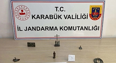 Karabük'te tarihi eser operasyonu: 1 gözaltı