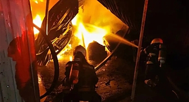 Kayseri'de ev yangını: Bir ölü, 8 yaralı