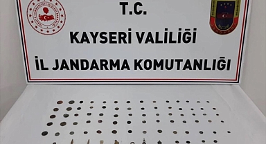 Kayseri'de tarihi eser operasyonu: 1 gözaltı