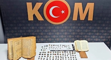 Kırklareli'de tarihi eser operasyonu: 8 bin 568 obje ele geçirildi