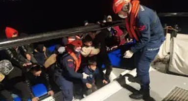 Muğla açıklarında düzensiz göçmen operasyonu: 2 gözaltı