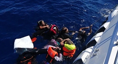 Muğla açıklarında göçmenleri taşıyan tekne battı: 4 can kaybı