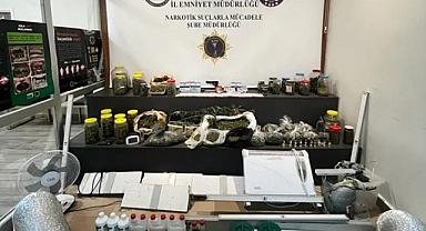 Samsun'da yüklü miktarda uyuşturucu ele geçirildi