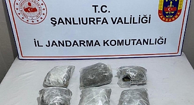 Şanlıurfa'da durdurulan araçta uyuşturucu ele geçirildi