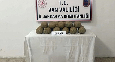 Van'da uyuşturucu operasyonu: 38 kilogram toz esrar ele geçirildi