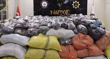 Van'da yaklaşık 10 ton uyuşturucu ele geçirildi