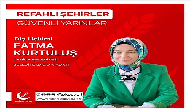 Yeniden Refah Partisi Darıca Adayını Açıkladı