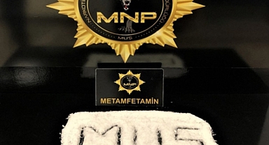 Yolcu otobüsünde 1 kilogram metamfetamin ele geçirildi
