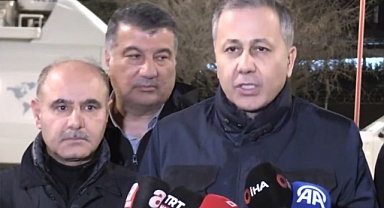 Bakan Yerlikaya: Arama kurtarma çalışmaları aralıksız devam ediyor