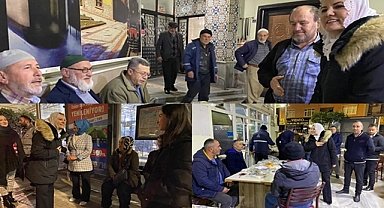 Başkan Hürriyet, sabahın ilk ışıklarında Şirinevler’de cemaat, esnaf ve işçilerle buluştu