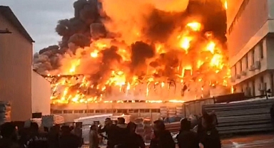 Batı Şeria'da büyük yangın