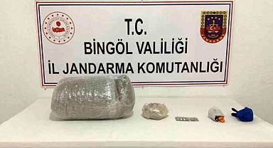 Bingöl'de 2.6 kilo esrar ele geçirildi