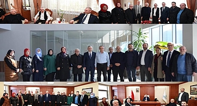 Cumhur İttifakı Adayı Büyükgöz’den Eski Başkanlara ‘Vefa’ Ziyaretleri