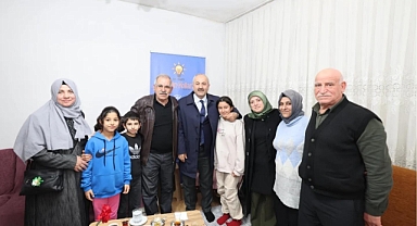 Cumhur İttifakı Adayı Büyükgöz İstasyon Mahallesi'ndeydi