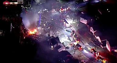 Doğal gaz sızıntısı patlamaya yol açtı: 1 ölü, 13 yaralı