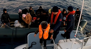 Ege'de düzensiz göçmen hareketliliği