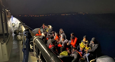 Ege Denizi'nde 69 düzensiz göçmen yakalandı