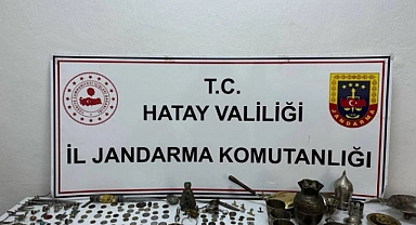 Hatay'da tarihi eser operasyonu: 1 gözaltı