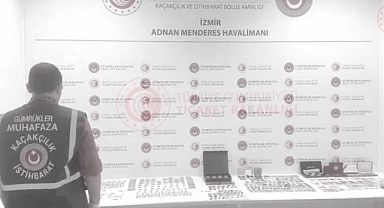 Havalimanında 861 tarihi para ele geçirildi