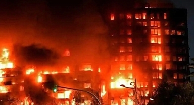 İspanya'daki bina yangınında ölü sayısı 10'a yükseldi
