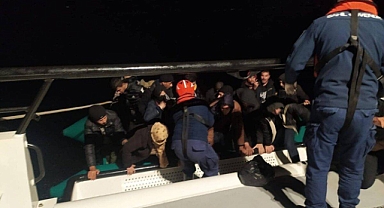 İzmir'de 154 düzensiz göçmen yakalandı
