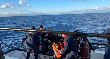 Muğla açıklarında 25 düzensiz göçmen kurtarıldı