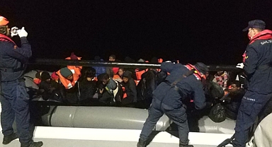 Muğla açıklarında düzensiz göçmen operasyonu