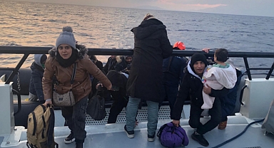Muğla ve İzmir açıklarında düzensiz göçmen hareketliliği