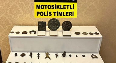 Osmaniye'de tarihi eser operasyonu: 2 gözaltı